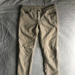 Patagonia corduroy straight leg pants